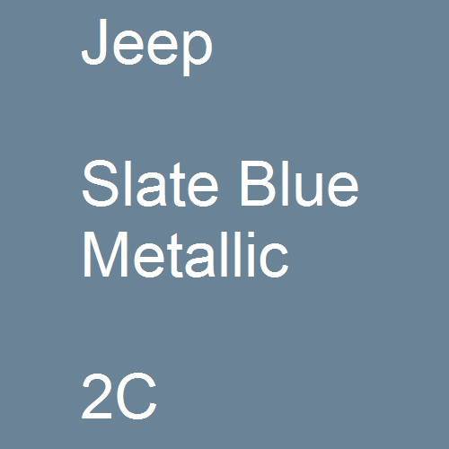 Jeep, Slate Blue Metallic, 2C.